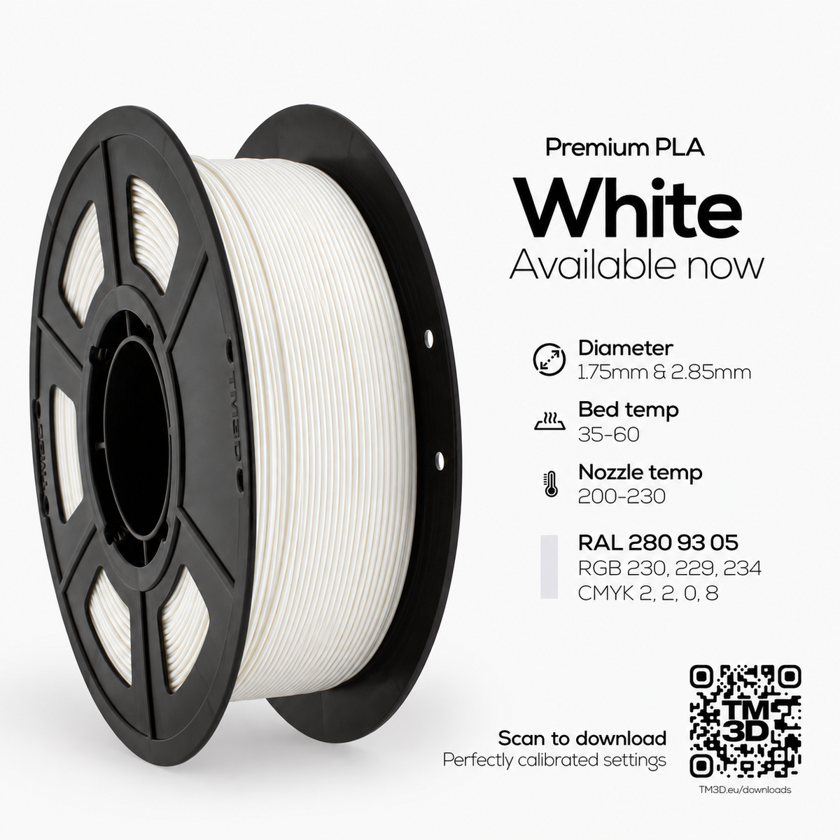PLA - White