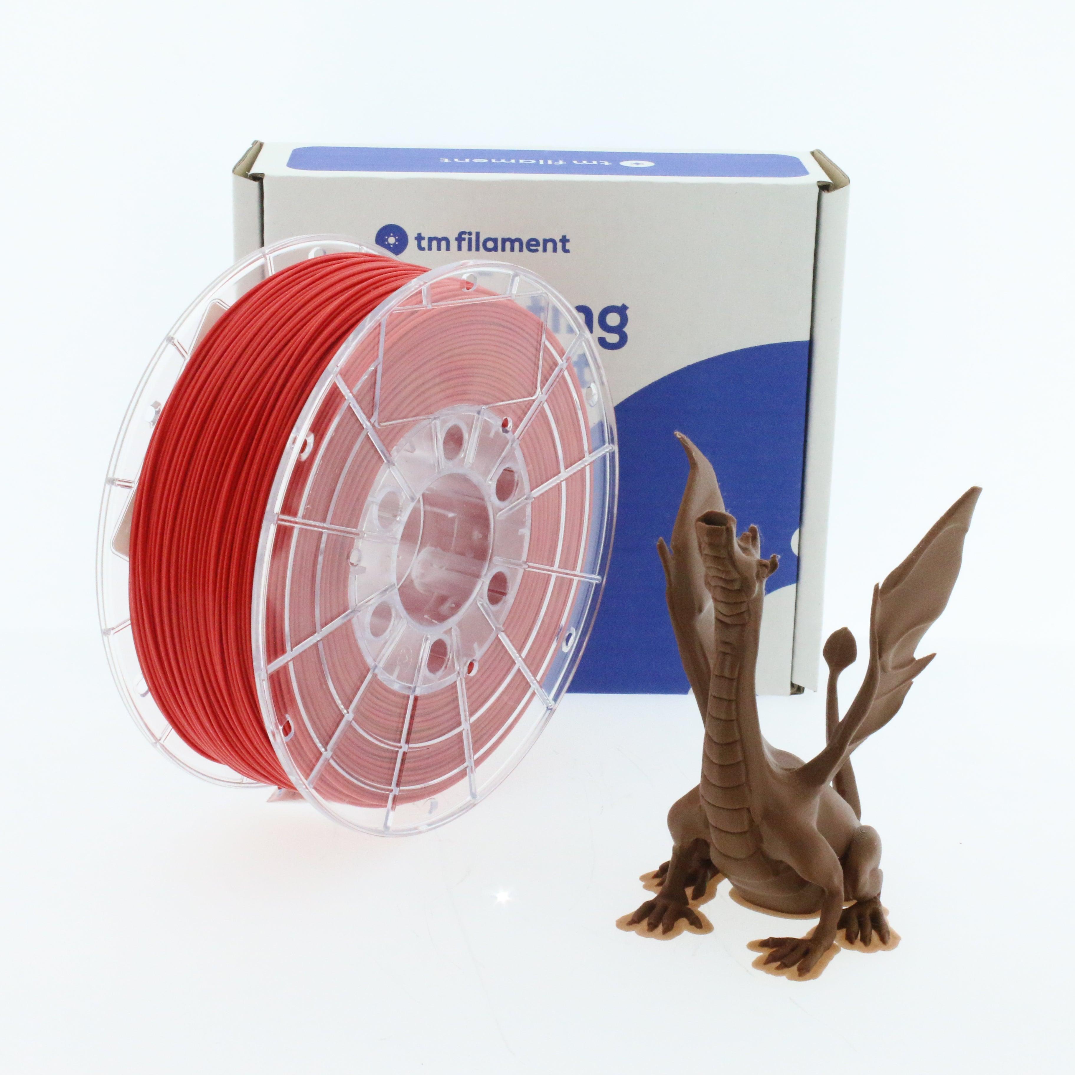 TMPremium-PLA TOUGH SIGNAL RED 1,75mm 1KG - Tm3dFilament