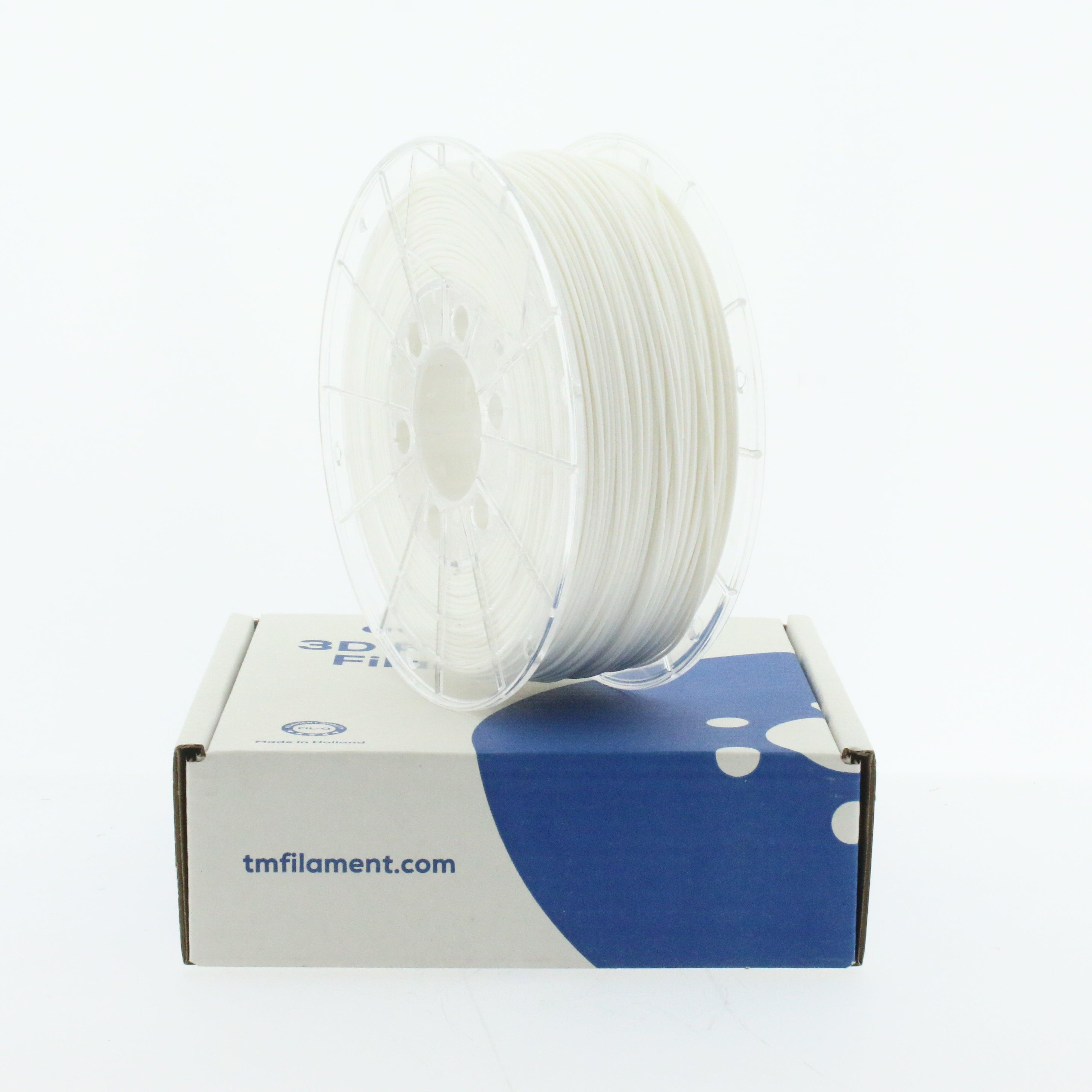 PLA Filament - White - 1.75mm & 2.85mm | TM3D